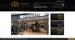 Desktop Screenshot of chateau.co.uk
